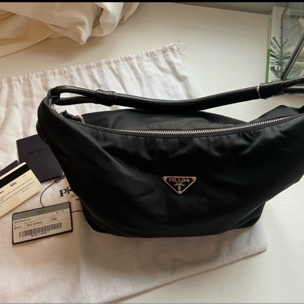 Prada Black Nylon purse